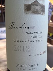 Joseph Phelps – Backus Vineyard Cabernet Sauvignon 2012 – Oakville – Napa Valley