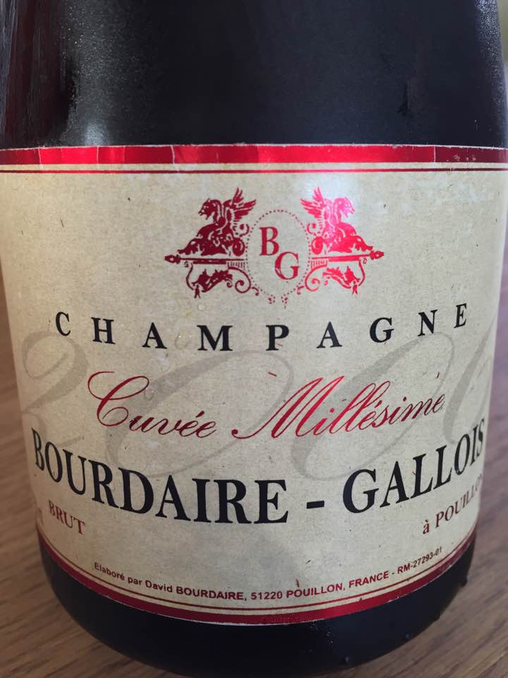Champagne Bourdaire Gallois – Cuvée Millésime 2006 – Brut