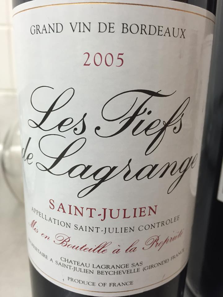 Les Fiefs de Lagrange 2005 – Saint-Julien