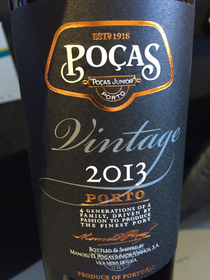 Poças Junior – 2013 Vintage Porto