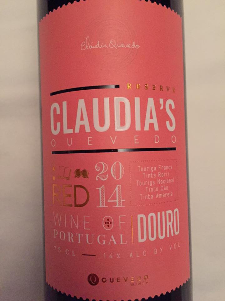Claudia’s Quevedo – Reserve 2014 – Douro