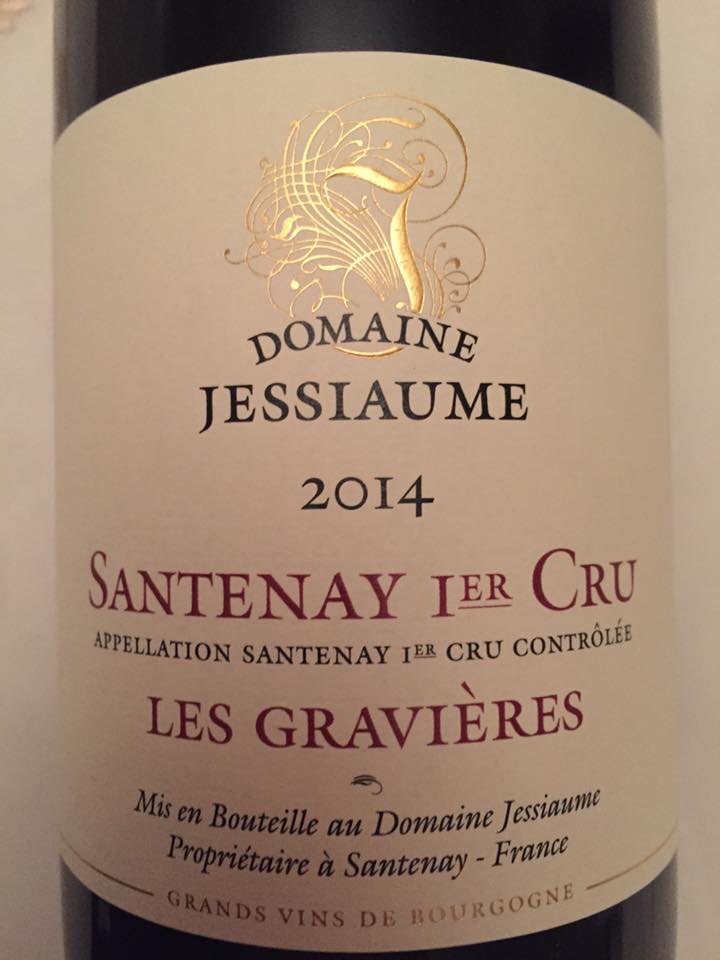 Domaine Jessiaume – Les Gravières 2014 – Santenay 1er Cru