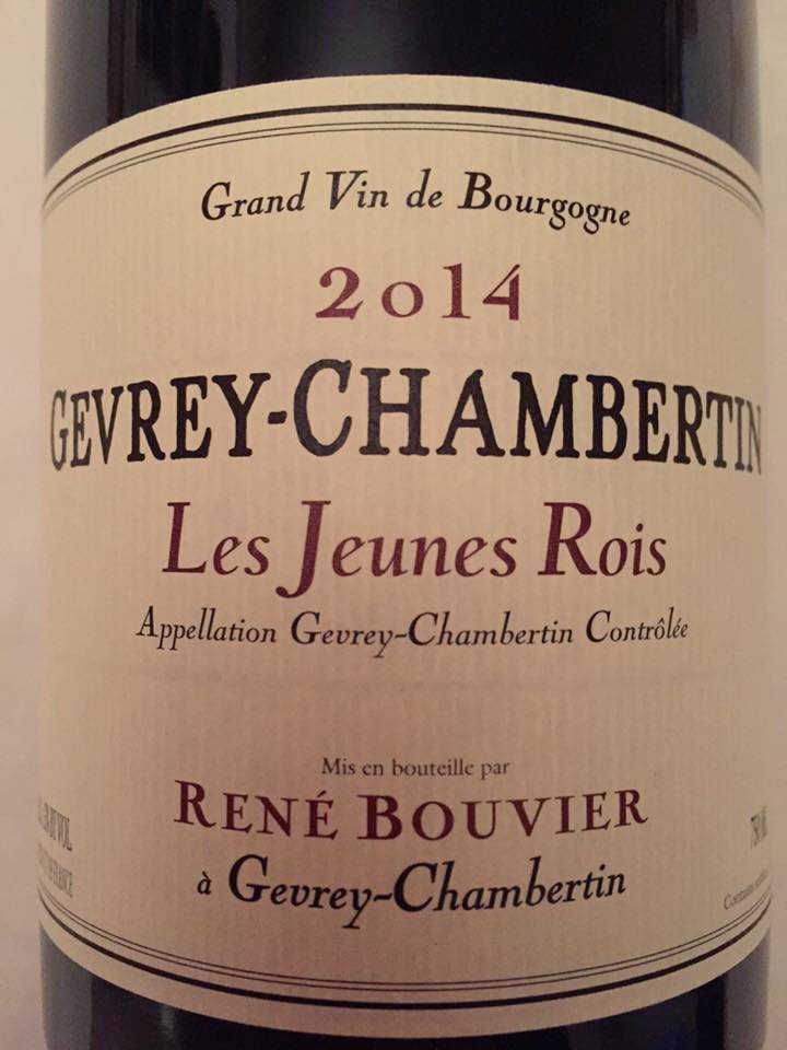 René Bouvier 2014 – Les Jeunes Rois 2014 – Gevrey-Chambertin
