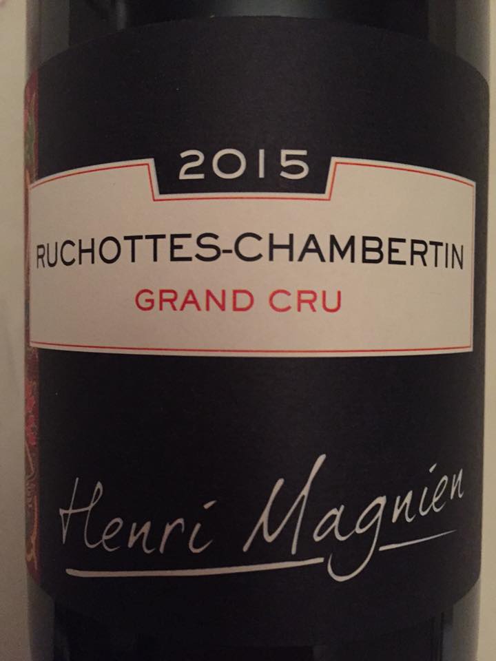 Henri Magnien 2015 – Ruchottes-Chambertin  Grand Cru