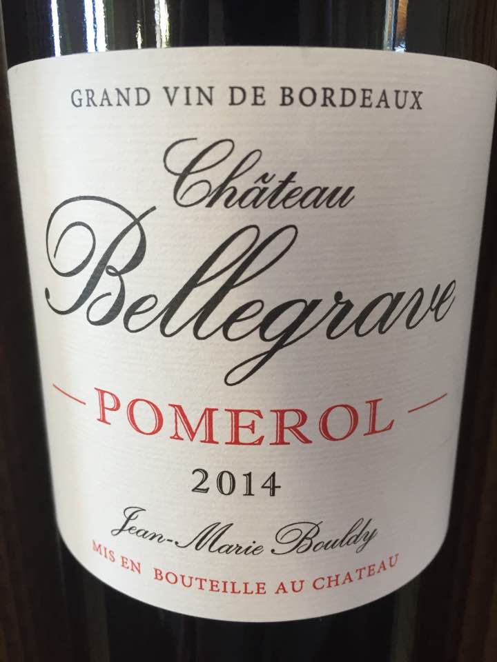 Château Bellegrave 2014 – Pomerol