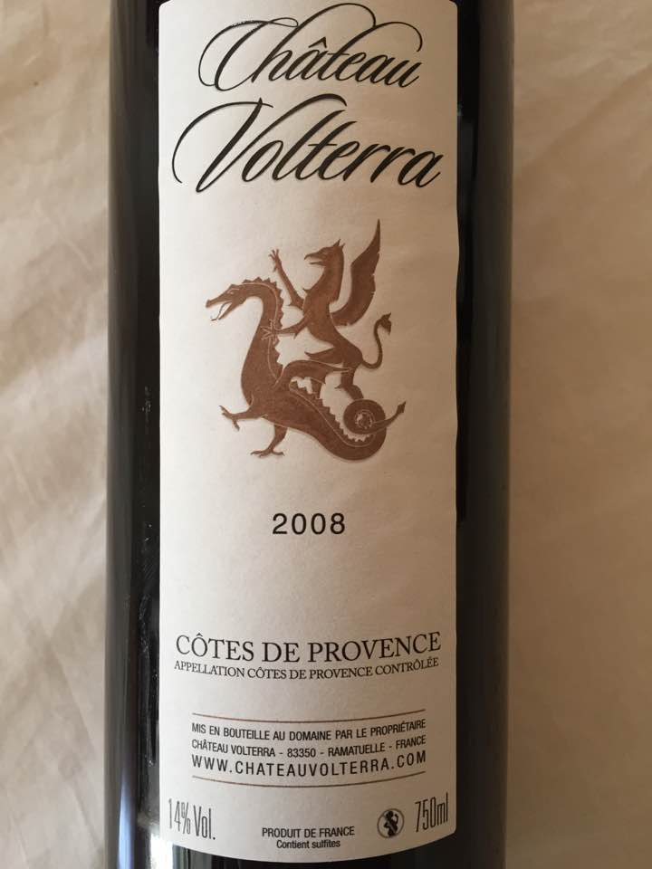 Château Volterra 2008 – Côtes de Provence