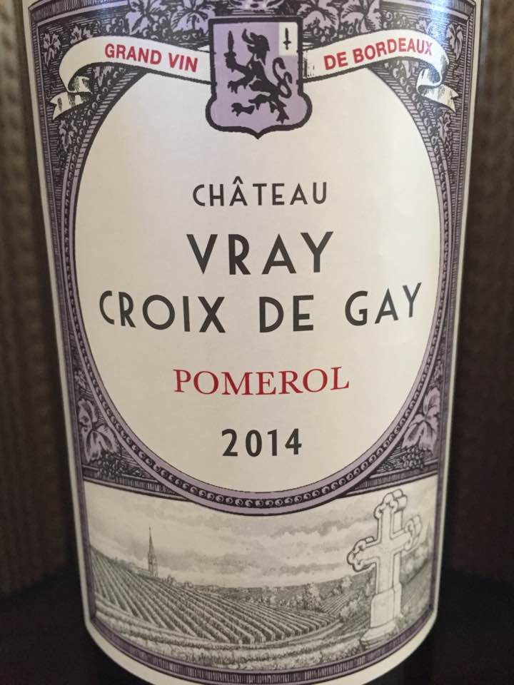 Château Vray Croix de Gay 2014 – Pomerol