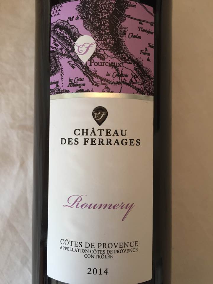 Château des Ferrages – Roumery 2014 – Côtes de Provence
