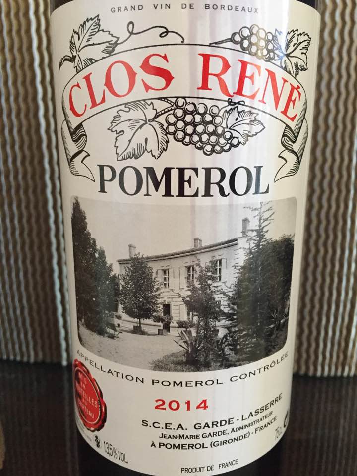 Clos René 2014 – Pomerol