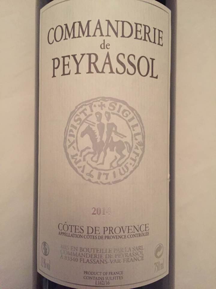 Commanderie de Peyrassol 2014 – Côtes de Provence