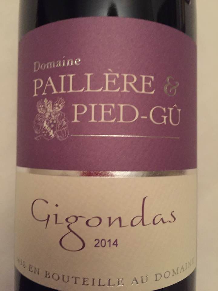 Domaine Paillère & Pied-Gû 2014 – Gigondas