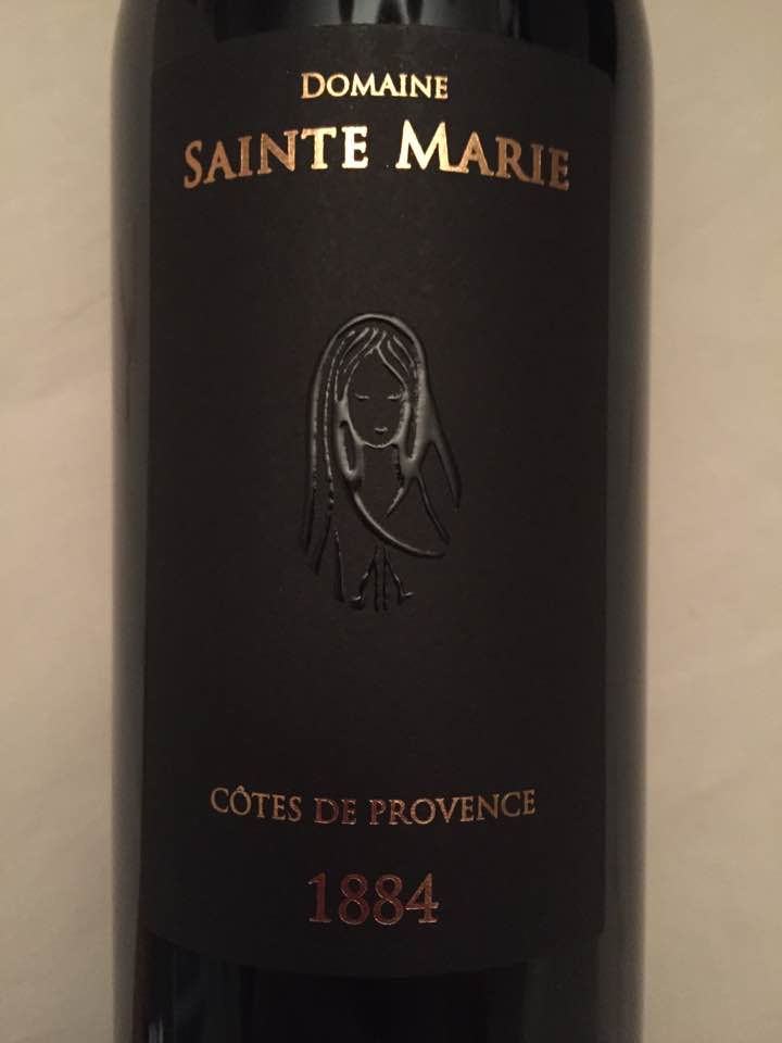 Domaine Sainte Marie – Cuvée 1884 millésime 2014 – Côtes de Provence