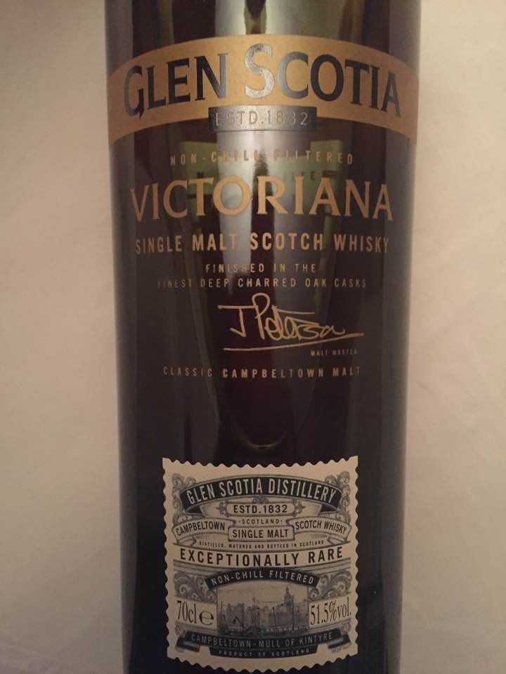 Glen Scotia – Victoriana – Single Malt Scotch Whisky