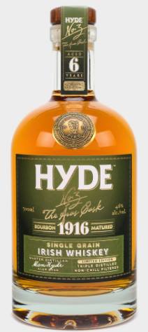 Hyde – N°3 The Aras Cask – Bourbon 1916 Matured – Single Grain Irish Whiskey