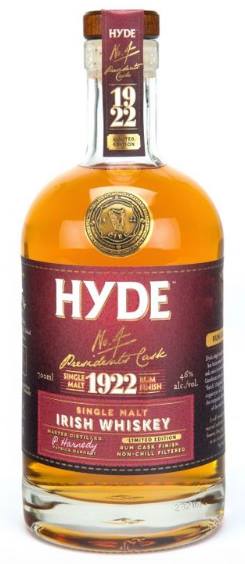 Hyde – N°4 Presidents Cask – Rum 1922 Finish – Single Malt Irish Whiskey