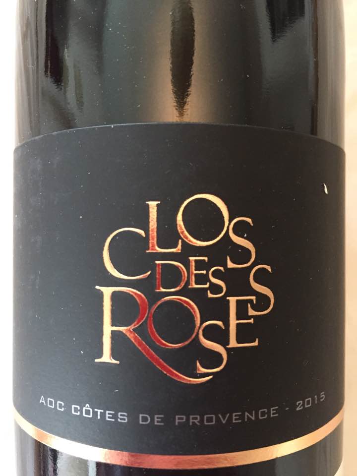 Le Clos des Roses 2015 – Côtes de Provence