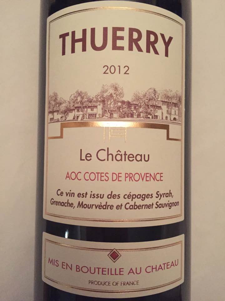 Thuerry – Le Château 2012 – Côtes de Provence