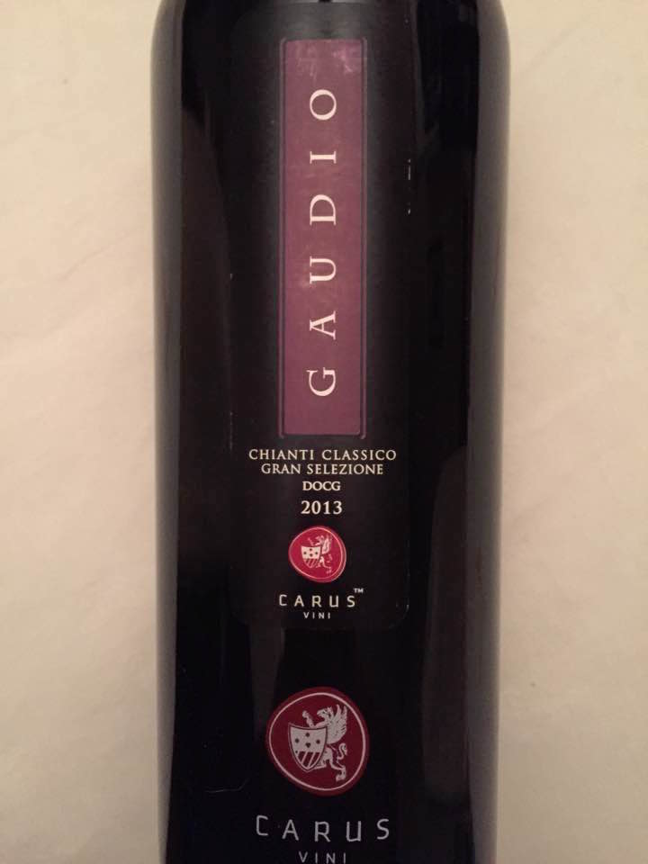 Carus Vini – Gaudio 2013 – Chianti Classico Gran Selezione