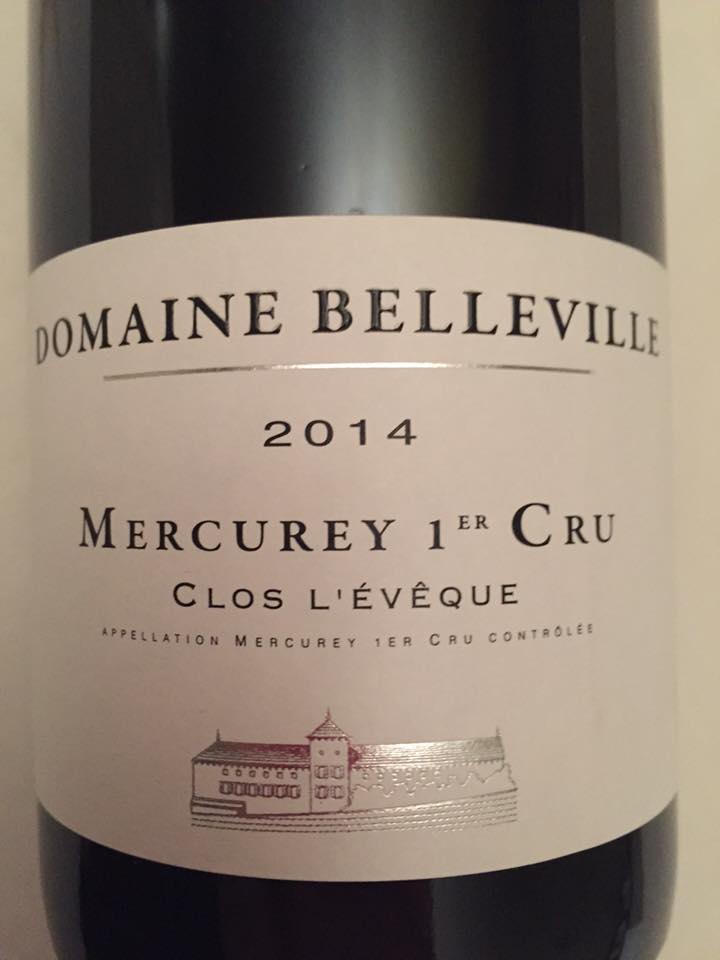 Domaine Belleville – Clos L’évêque 2014 – Mercurey – 1er Cru