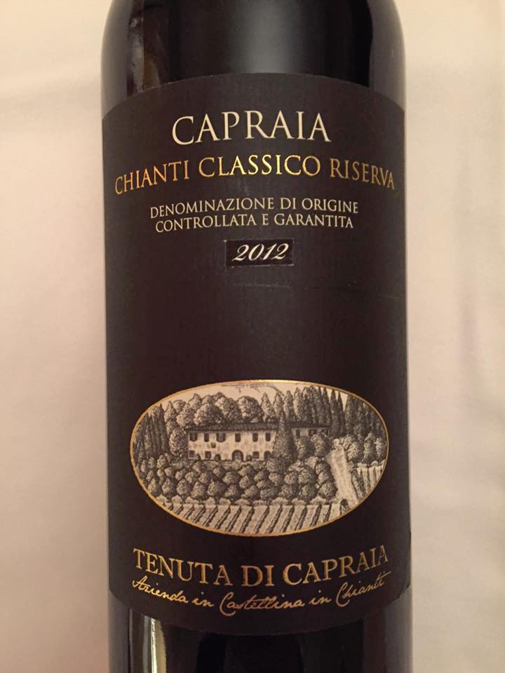 Tenuta di Capraia – Capraia 2012 – Chianti Classico Riserva