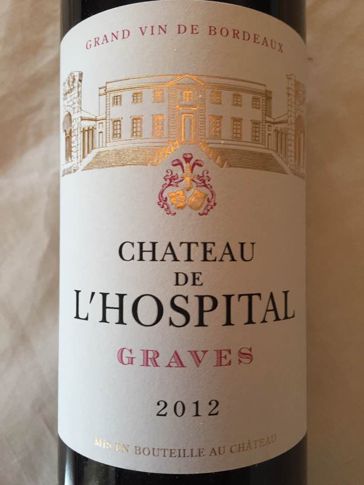 Château de L’Hospital 2012 – Graves