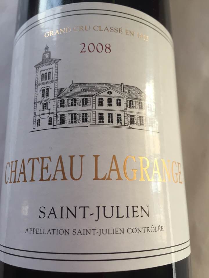 Château Lagrange 2008 – Saint-Julien – Grand Cru Classé