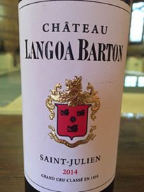 Château Langoa Barton 2014 – Saint-Julien, Grand Cru Classé