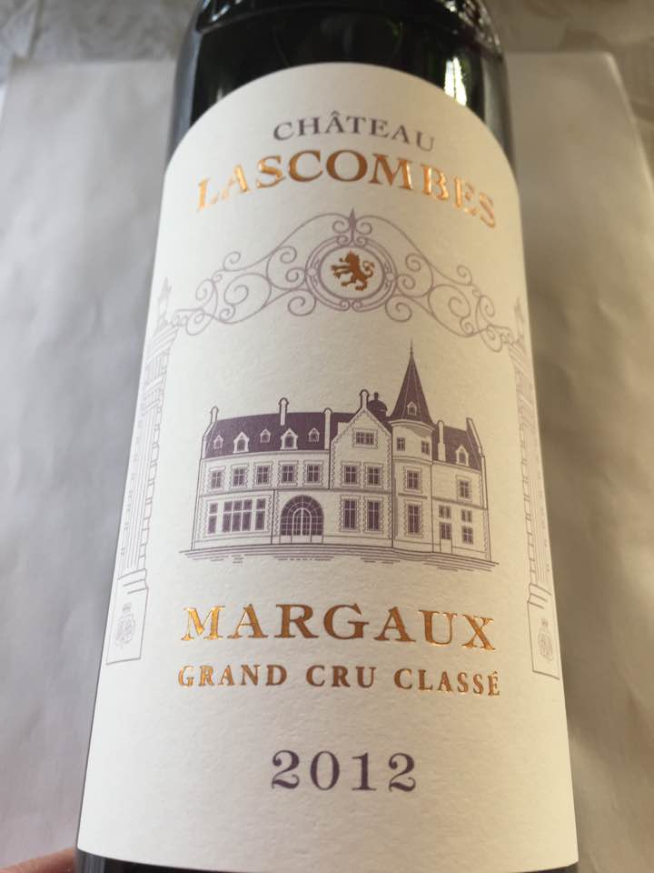 Château Lascombes 2012 – Margaux – Grand Cru Classé