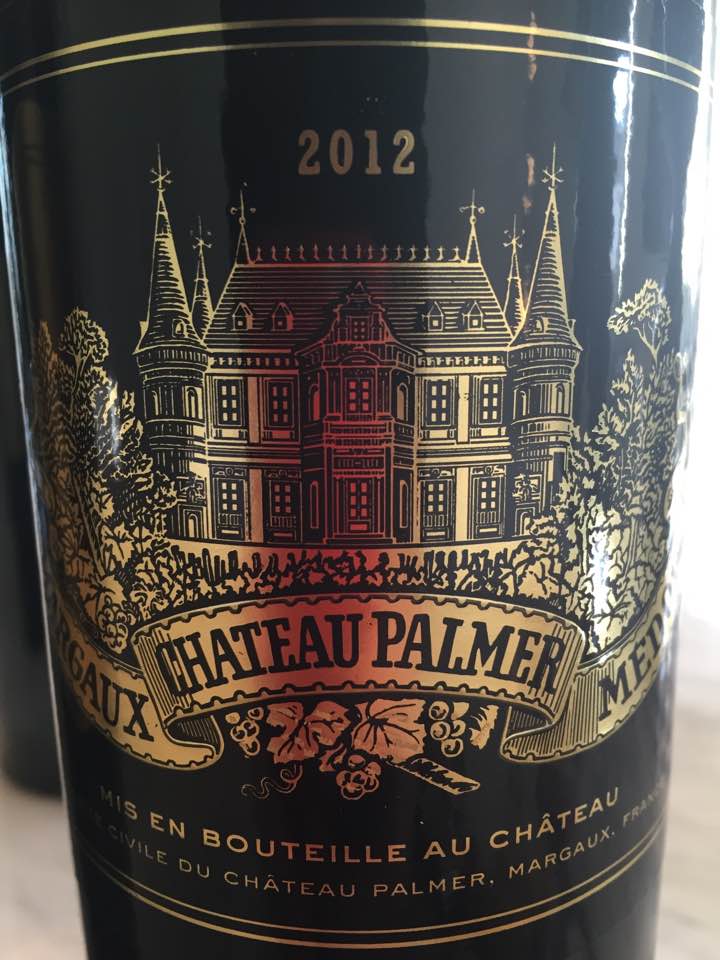 Château Palmer 2012 – Margaux, 3ème Grand Cru Classé