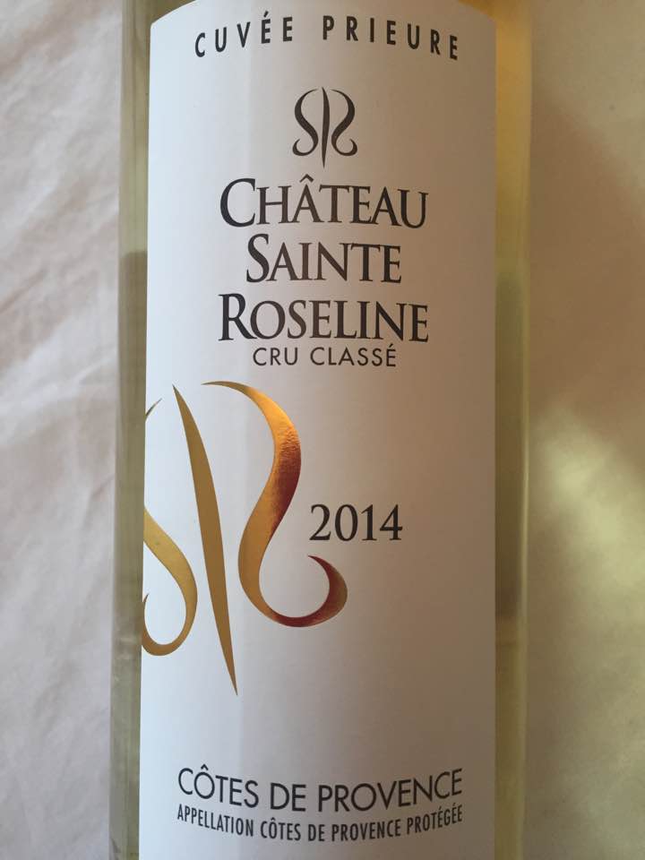 Château Sainte Roseline – Cuvée Prieuré 2014 – Côtes de Provence – Cru Classé