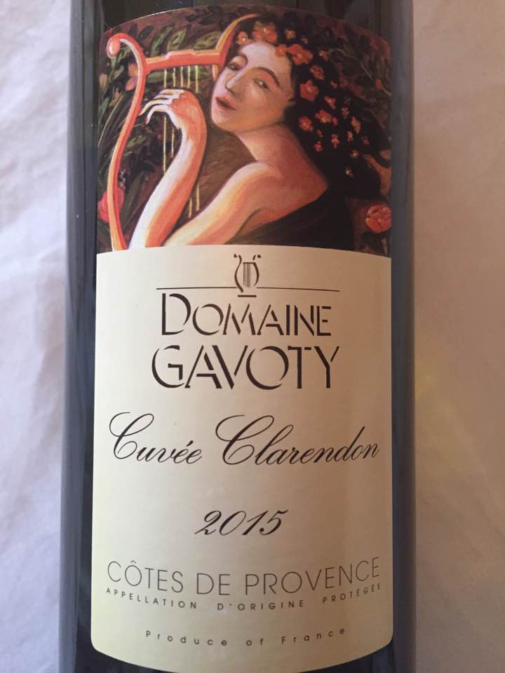 Domaine Gavoty – Cuvée Clarendon 2015 – Côtes de Provence