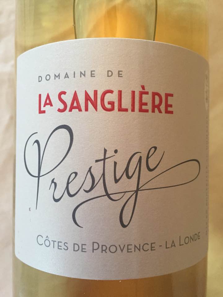 Domaine de La Sanglière – Prestige 2015 – Côtes de Provence