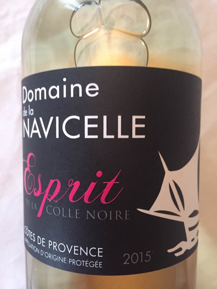 Domaine de la Navicelle – Esprit de la Colle Noire 2015 – Côtes de Provence