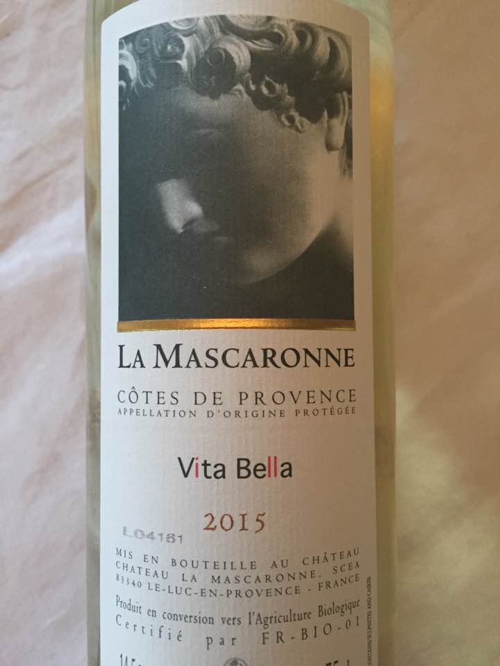 La Mascaronne – Vita Bella 2015 – Côtes de Provence