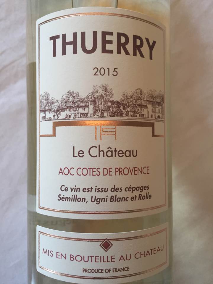 Thuerry – Le Château 2015 – Côtes de Provence