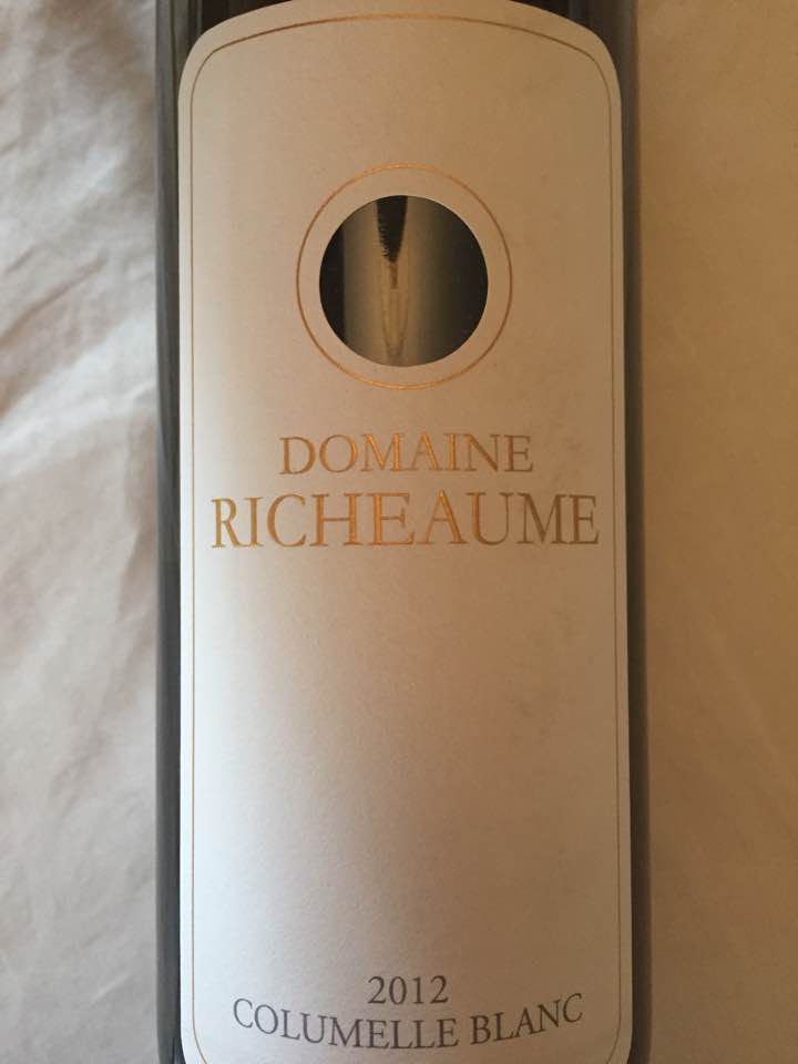 Domaine Richeaume – Columelle Blanc 2012 – IGP Méditerranée