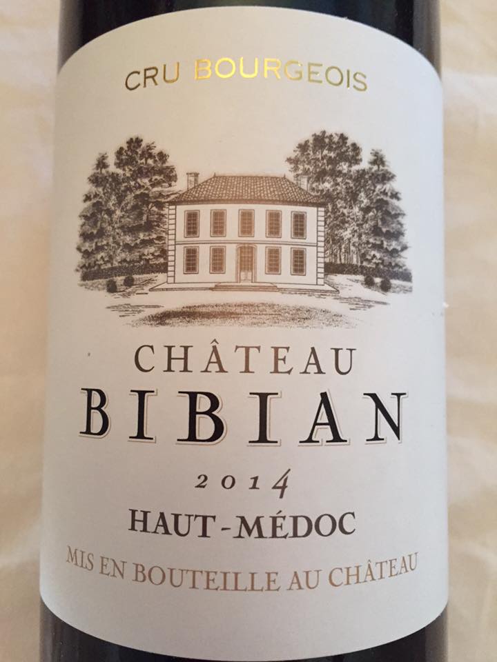 Château Bibian 2014 – Haut-Médoc – Cru Bourgeois