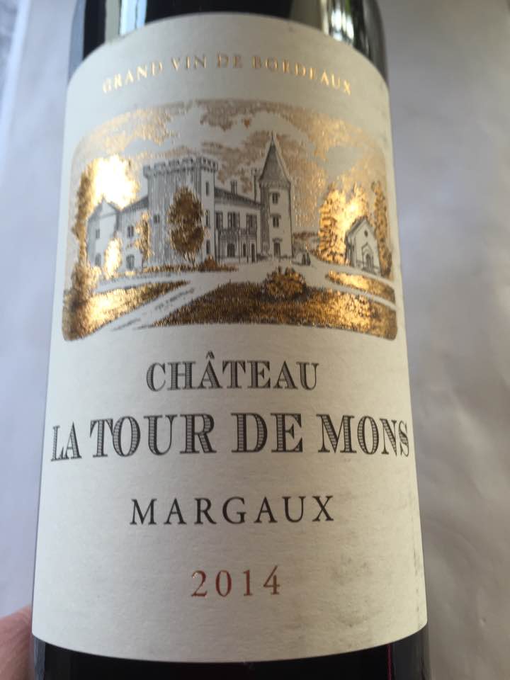 Château La Tour de Mons 2014 – Margaux – Cru Bourgeois