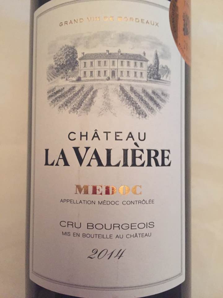 Château La Valière 2014 – Médoc – Cru Bourgeois