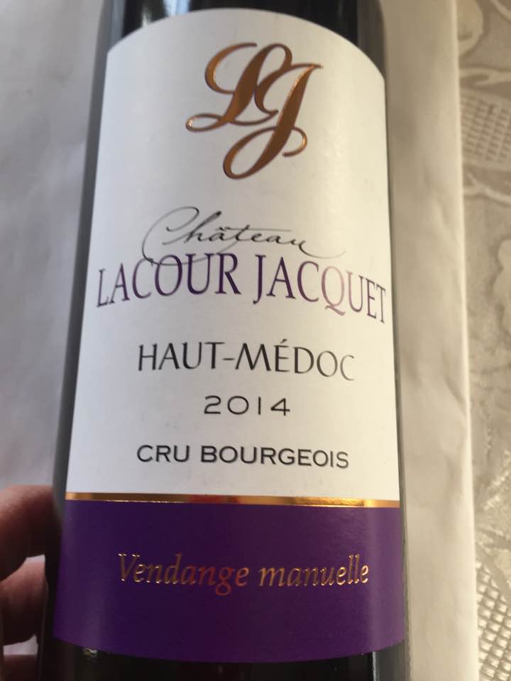 Château Lacour jacquet 2014 – Haut-Médoc – Cru Bourgeois