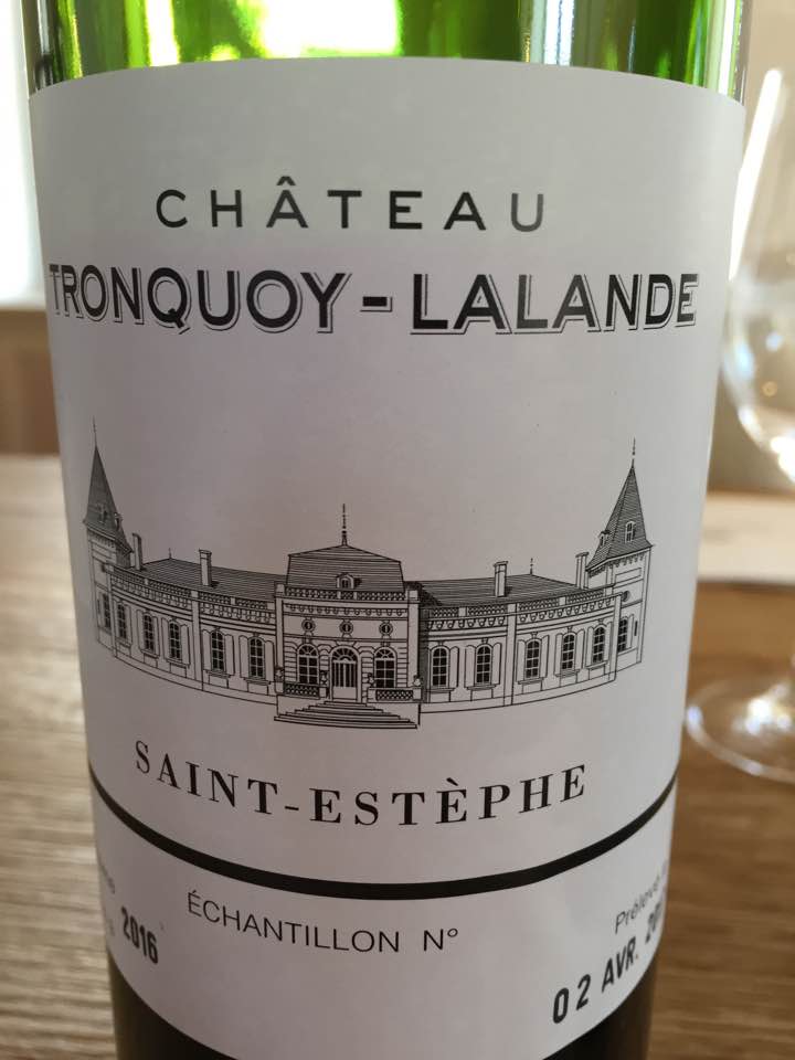 Château Tronquoy-Lalande 2016 – Saint-Estèphe