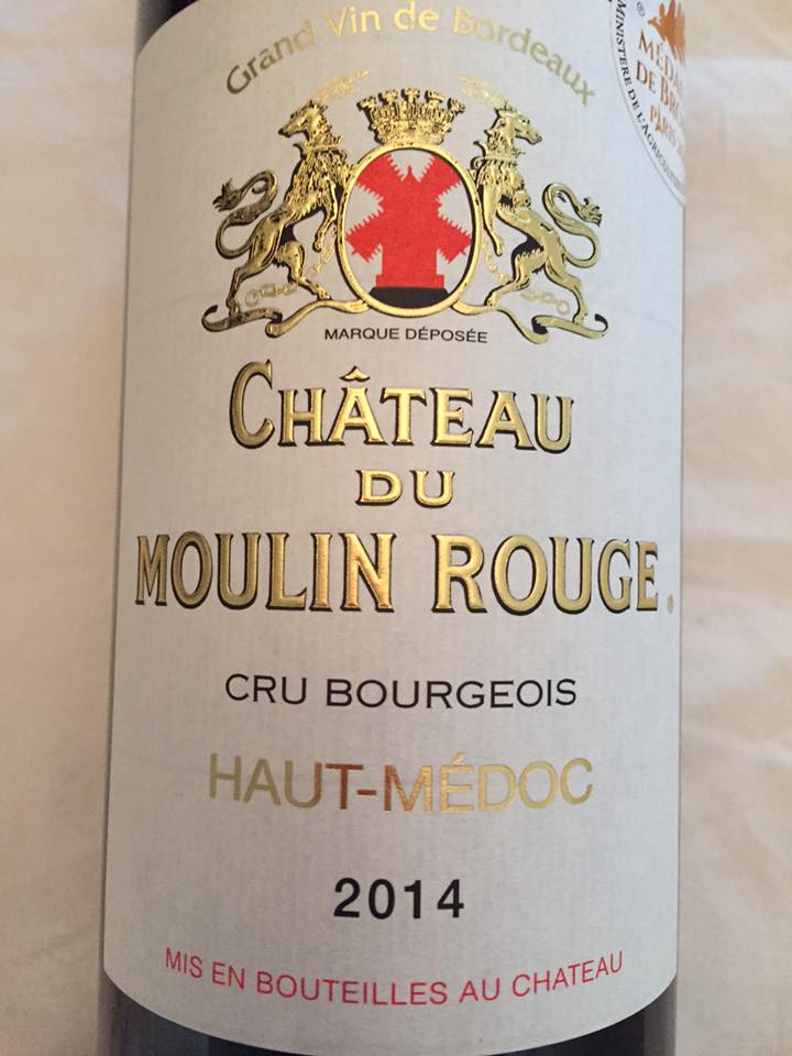 Château du Moulin Rouge 2014 – Haut-Médoc – Cru Bourgeois