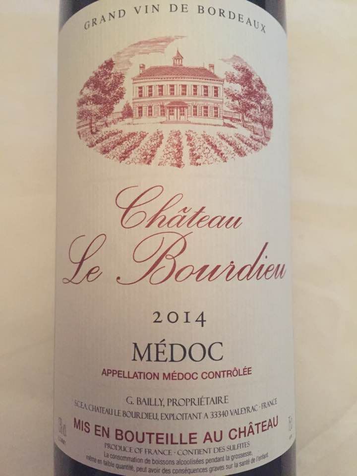 Château le Bourdieu 2014 – Médoc – Cru Bourgeois
