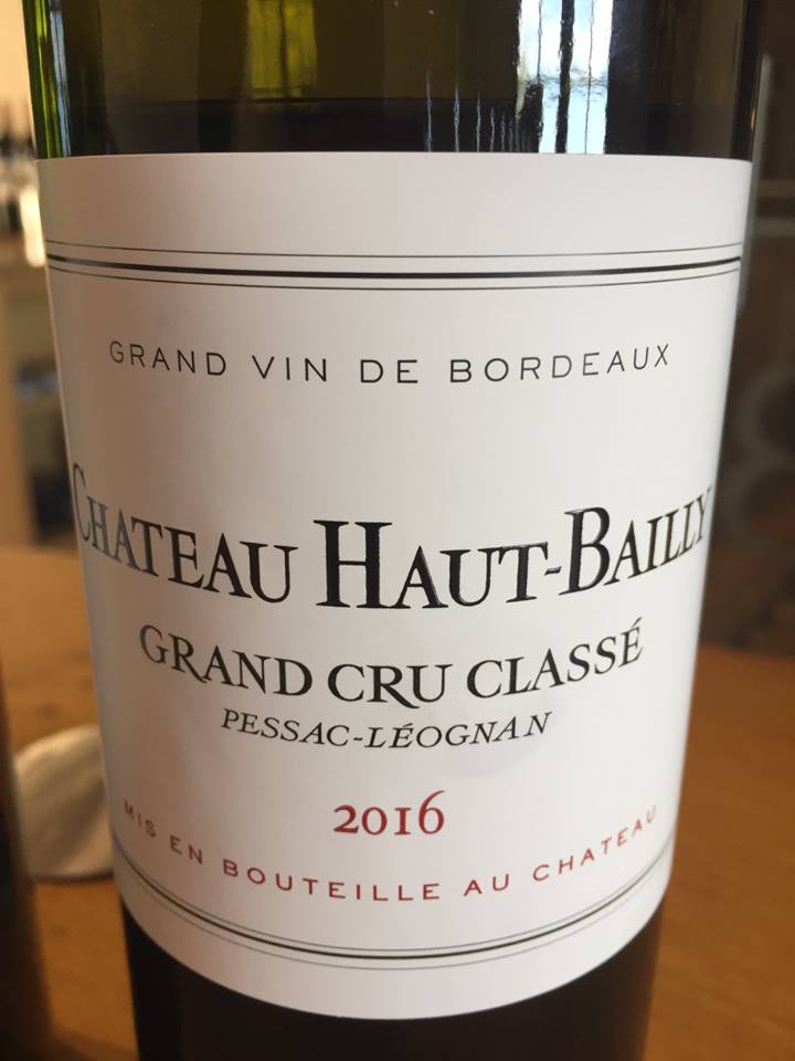 Château Haut-Bailly 2016 – Pessac-Léognan – Grand Cru Classé