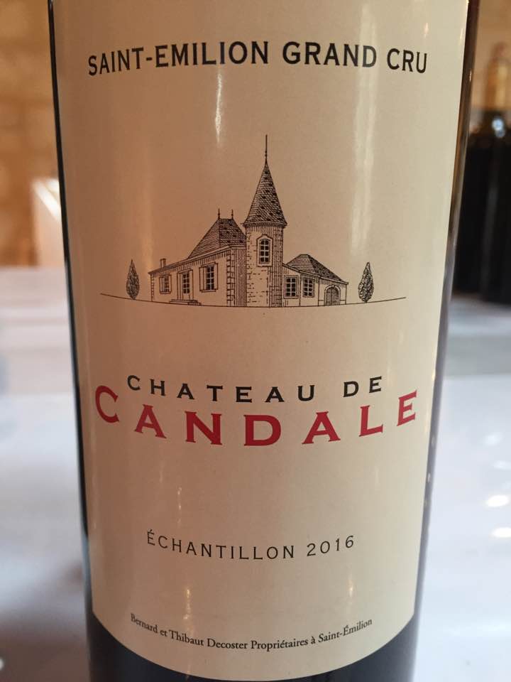 Château de Candale 2016 – Saint-Emilion Grand Cru