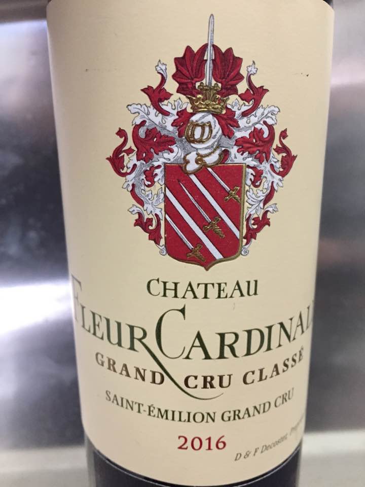 Château Fleur Cardinale 2016 – Saint-Emilion Grand Cru Classé