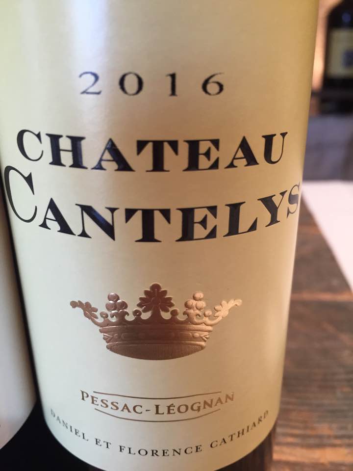 Château Cantelys 2016 – Pessac-Léognan