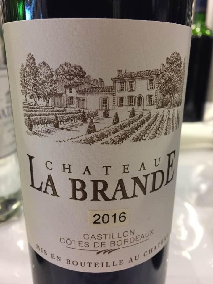 Château La Brande 2016 – Castillon Côtes-de-Bordeaux