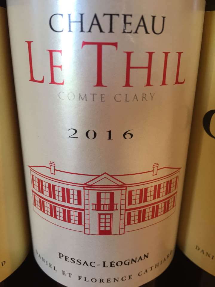 Château Le Thil 2016 – Pessac-Léognan