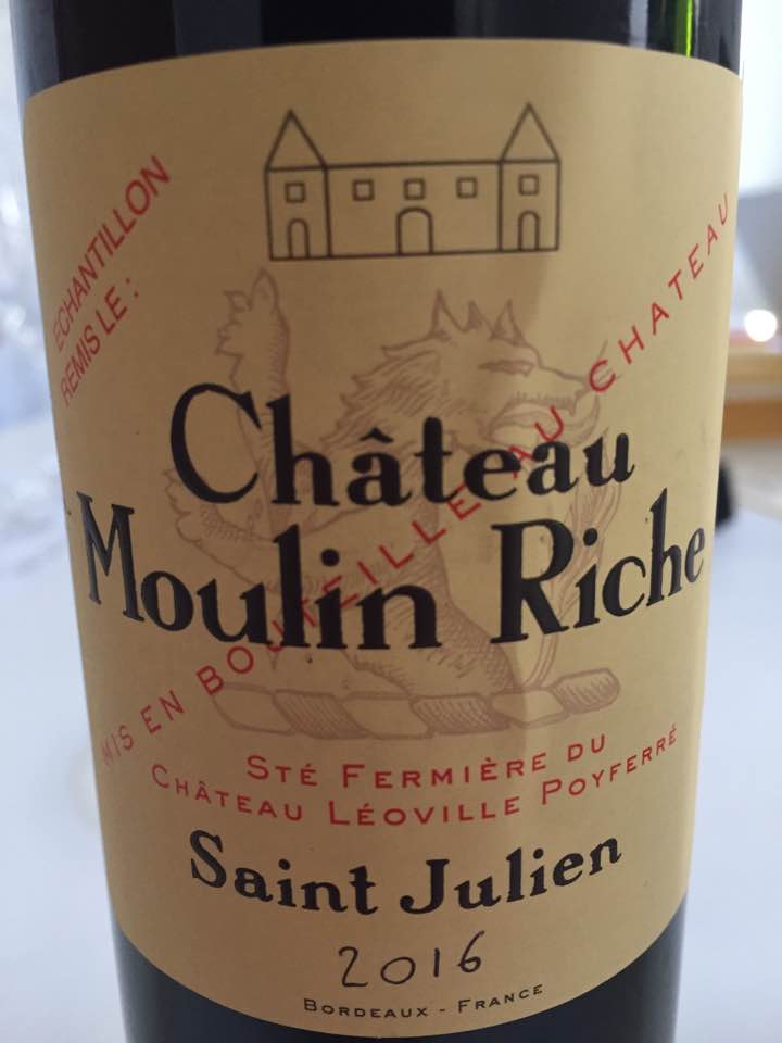 Château Moulin Riche 2016 – Saint-Julien